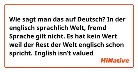 fremd englisch